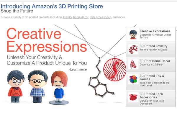 Amazon se suma a la impresión 3D