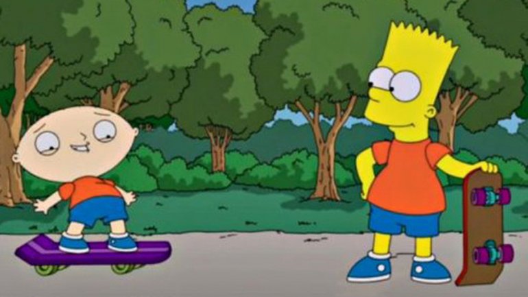 Adelanto del episodio especial  de “Los Simpson” y “Family Guy”