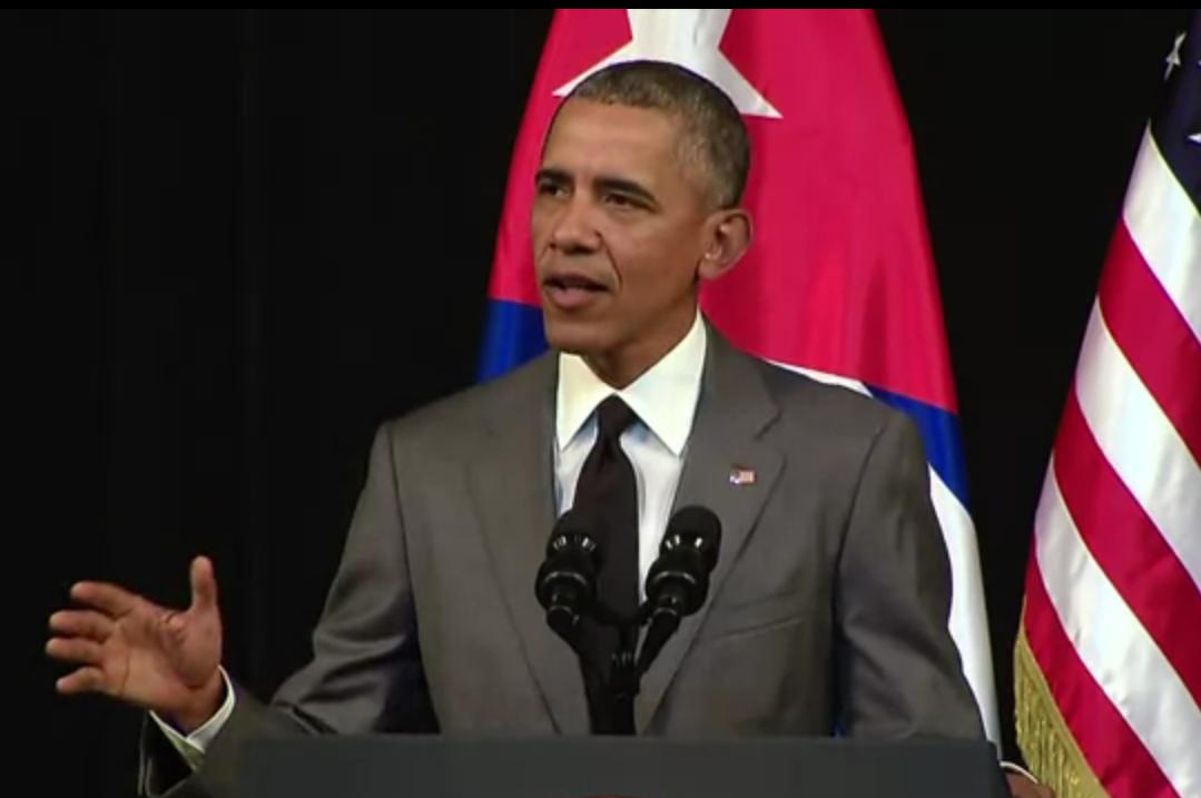 Obama brindó un histórico discurso en La Habana