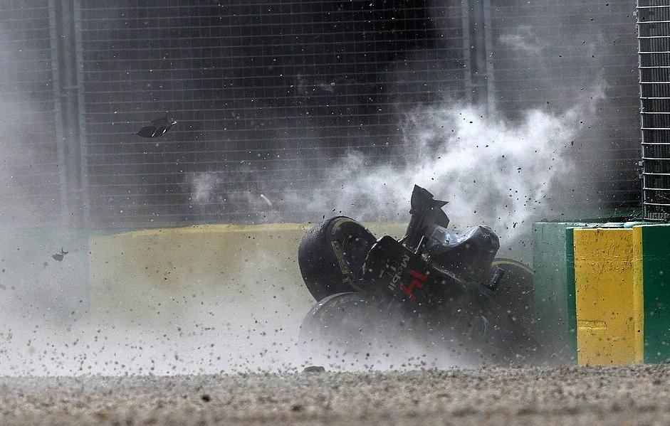accidente Alonso Gutierrez GP Australia 2016