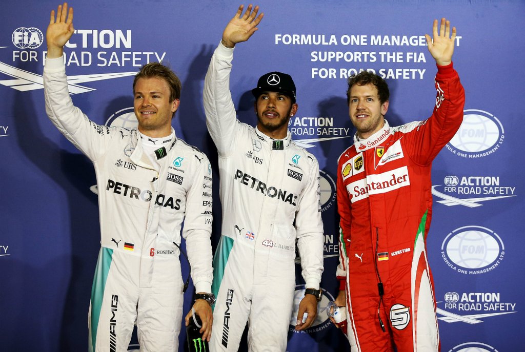Hamilton se llevó la pole en Bahrein en otra previsible clasificación