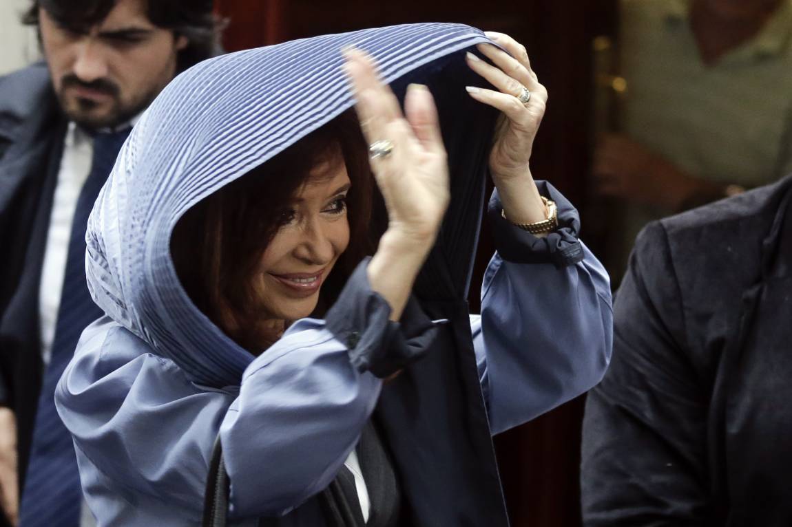 Cristina Kirchner en el nuevo Instituto Patria