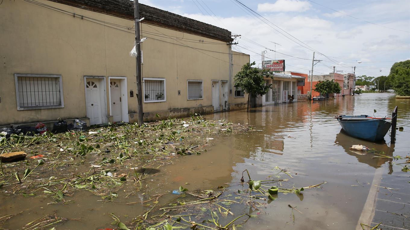 Entre Ríos sufre las lluvias: más de 600 evacuados