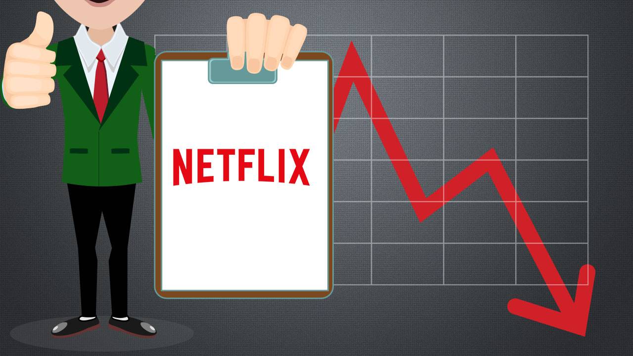 Netflix se desploma en la bolsa