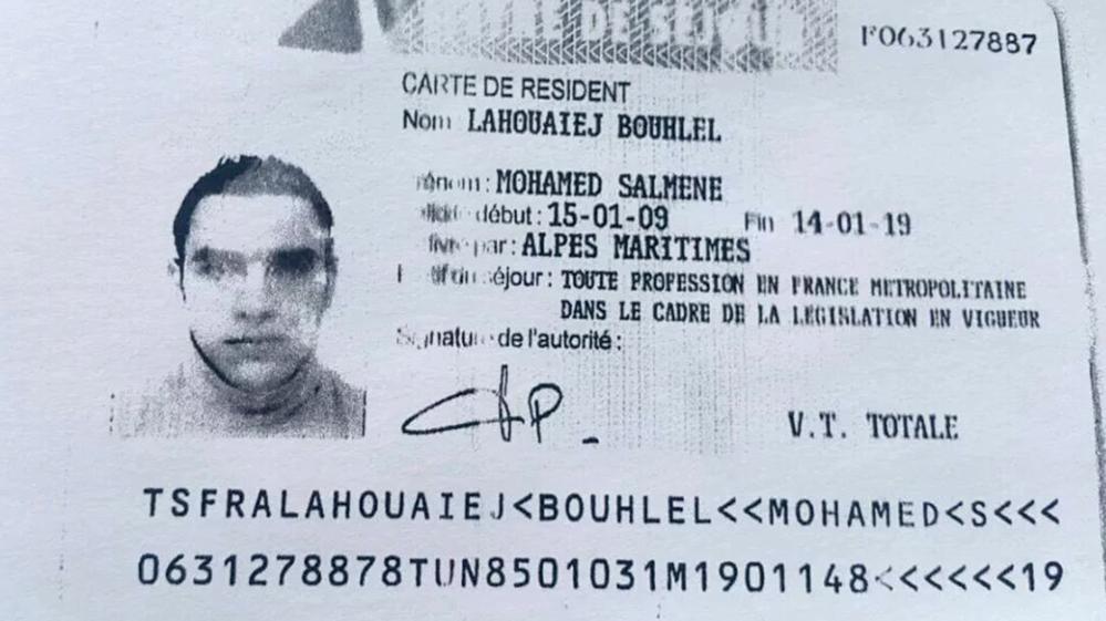 Identificaron al autor del atentado en Niza