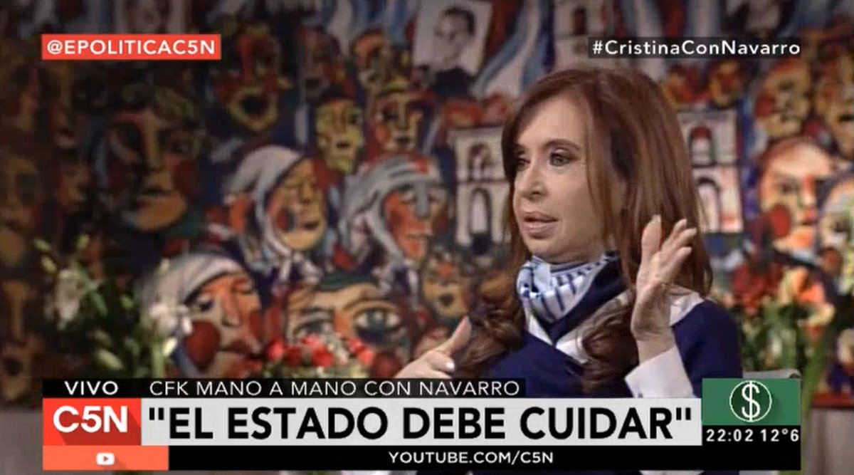 CFK en C5N a la medida de Navarro