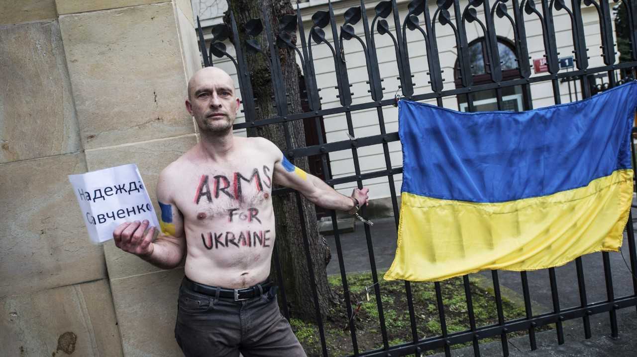 Atentado en embajada rusa de Ucrania