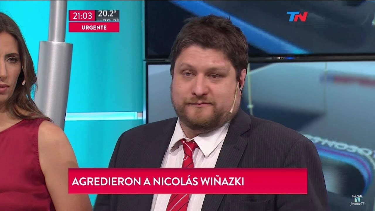Repudio masivo a la agresión sufrida por Nicolás Wiñazki