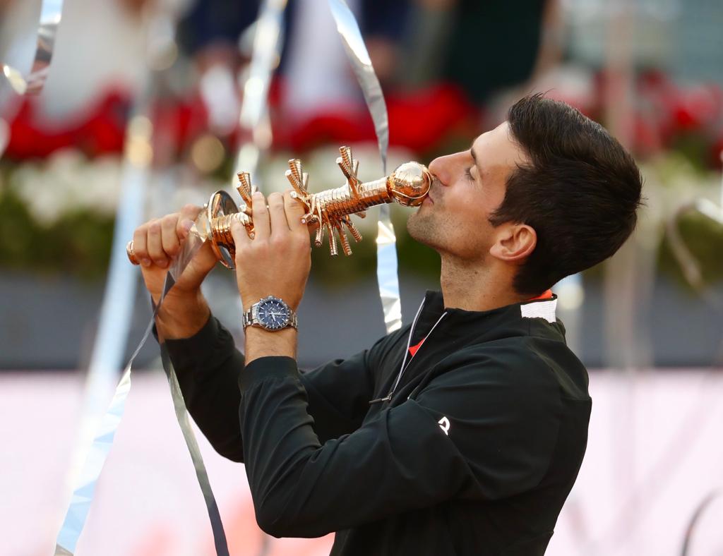 Djokovic fue letal y conquistó Madrid
