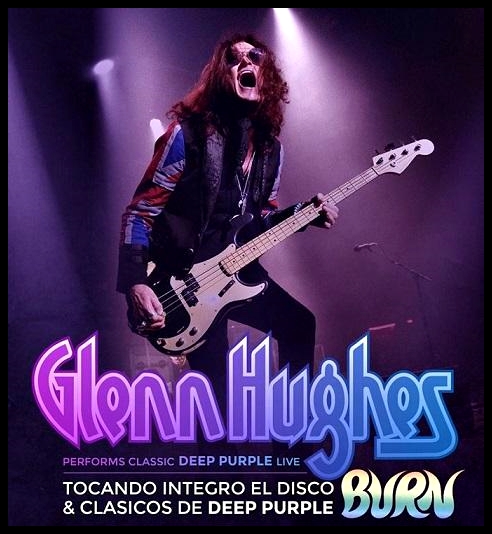 Glenn Hughes nuevamente en Argentina