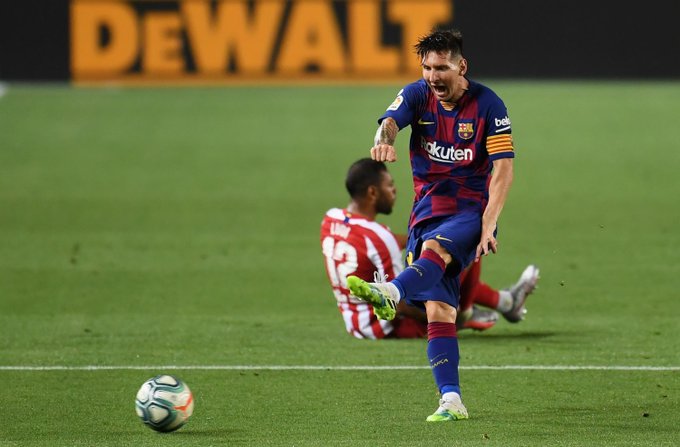 A pesar del gol 700 de Messi Barcelona no pudo y se aleja