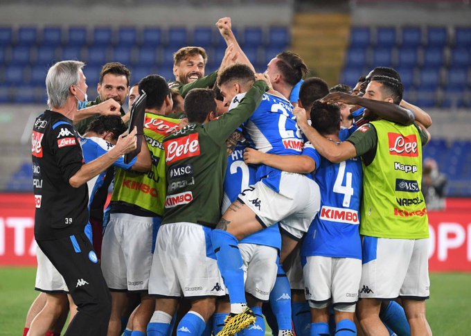Napoli por penales se consagró ante Juventus