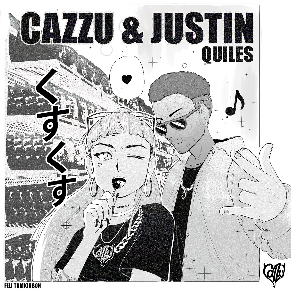 Cazzu y Justin Quiles en «Dime Dónde»