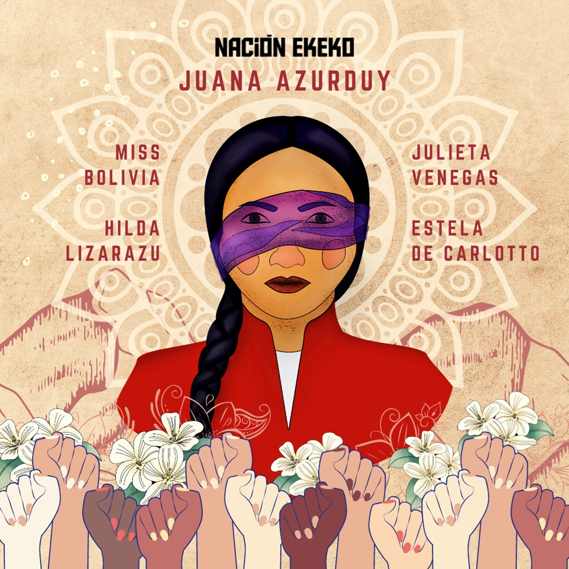 «Juana Azurduy» reúne a Nación Ekeko, Hilda Lizarazu, Julieta Venegas, Estela de Carlotto y Miss Bolivia