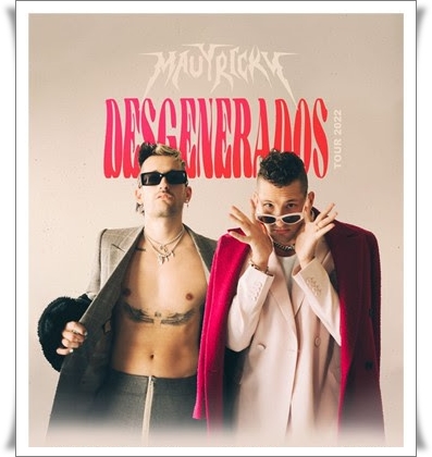 Mau y Ricky presentan «Desgenerados» en Argentina