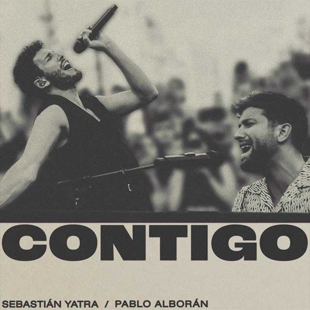 Sebastián Yatra y Pablo Alborán en «Contigo»
