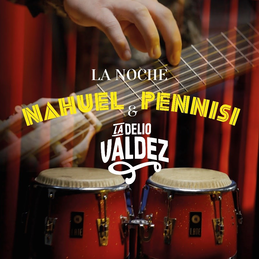 Nahuel Pennisi y La Delio Valdez juntos en «La Noche»
