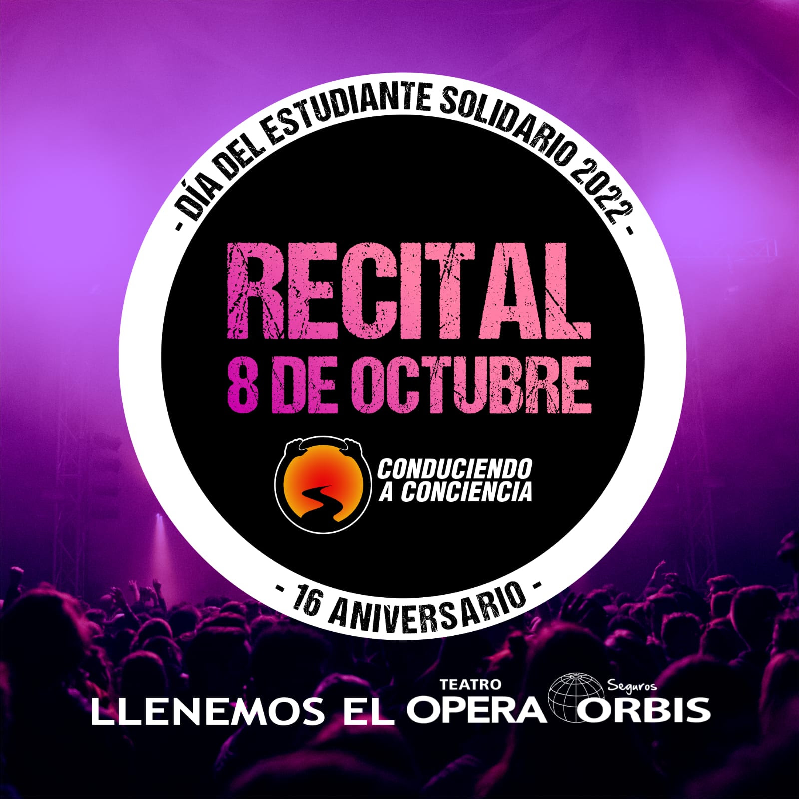 Llega el «Dia Del Estudiante Solidario» en el Teatro Opera Orbis